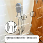 Haustierzaun, Isolationstür, faltbarer Haustierzaun, Etikettierung für Türzaun aus Edelstahl