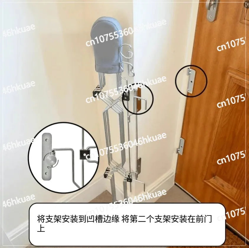 Haustierzaun, Isolationstür, faltbarer Haustierzaun, Etikettierung für Türzaun aus Edelstahl