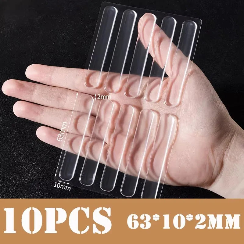 Silikon Türstopper selbstklebend – Unsichtbare Pufferkissen für Tür, Schrank & Möbel