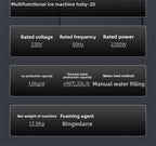 3-in-1-Eisbereiter und Wasserspender: Haushaltsgerät für die Arbeitsplatte mit sofortiger Erwärmung/Kühlung, großes Fassungsvermögen, energiesparend