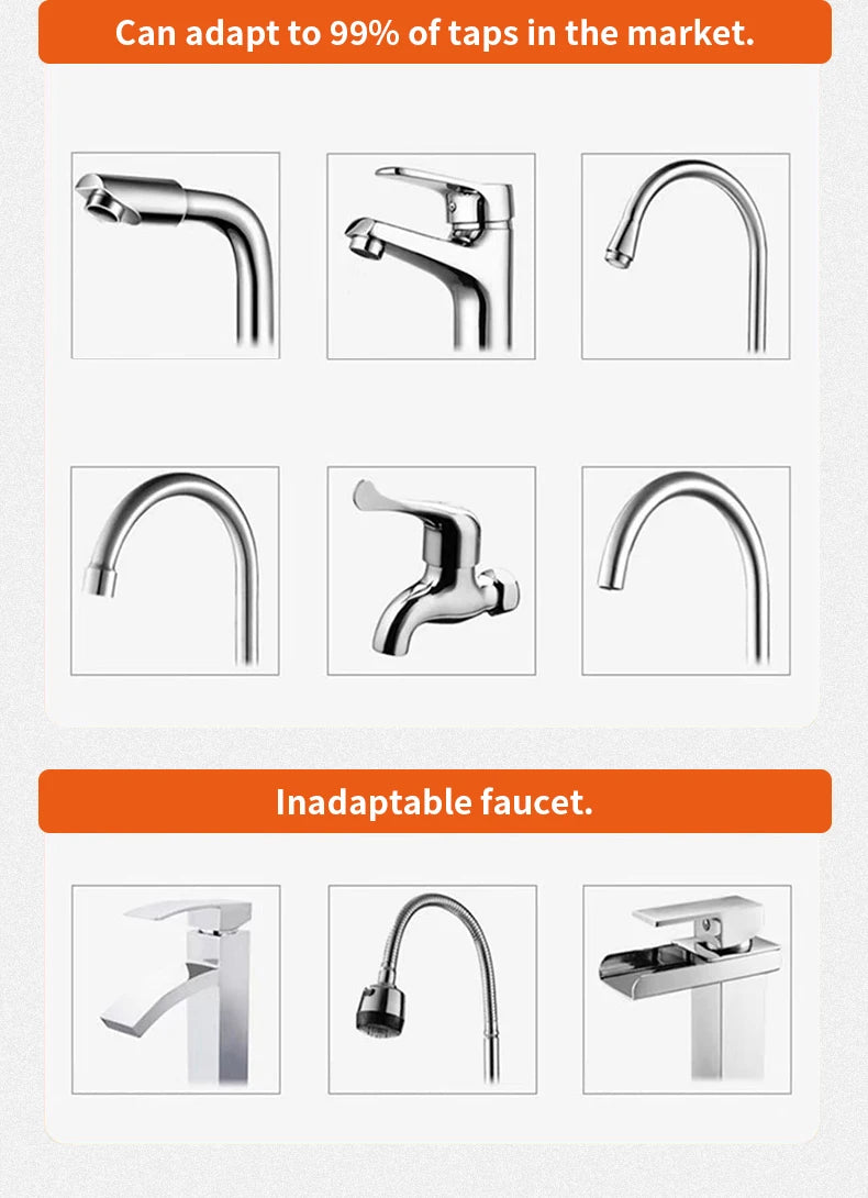 Fudeer 3400 W 220 V Elektrische Küche Warmwasserbereiter Wasserhahn Instant Hot Edelstahl Wasserhahn Heizung Kaltheizung Wasserhahn