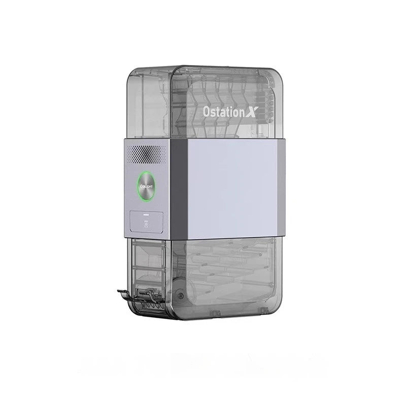 OLIGHT OstationX 3-in-1 Smart-Akkuladegerät AA/AAA Ni-MH wiederaufladbares Batterieladegerät Ladebox Nickel-Metallhydrid-Batterien Gehäuse