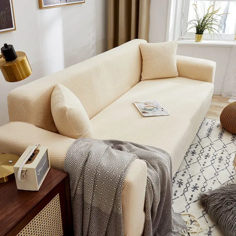Elastischer Jacquard-Sofabezug für Wohnzimmer, schmutzabweisend, waschbar, Sessel, Sofa, Schonbezug, Schutz für Zuhause, Couch, Dekor, 1/2/3/4 Sitz