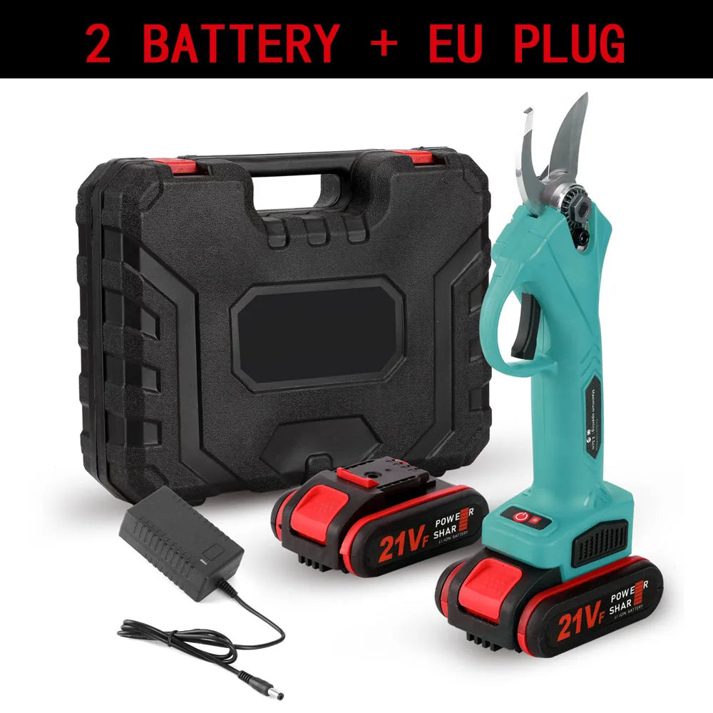 800 W kabellose elektrische Gartenschere, elektrische Gartenschere, Gartenschere, Werkzeuge, Gartenschere, 21 V wiederaufladbare Batterie, Gartenschere