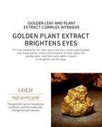 60/120 Stück Augenmaske Avocado Gold Befeuchten Straffung Verbessern Sie die Tränensäcke Augenklappen Anti-Falten-Augenklappen für Augenringe