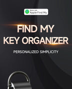 Schlüssel-Organizer funktioniert mit Apple Find My, integrierten Airtag-Chips, fasst 2–6 Schlüssel, Auto-Schlüsselanhänger mit GPS-Tracker, (nur iOS)