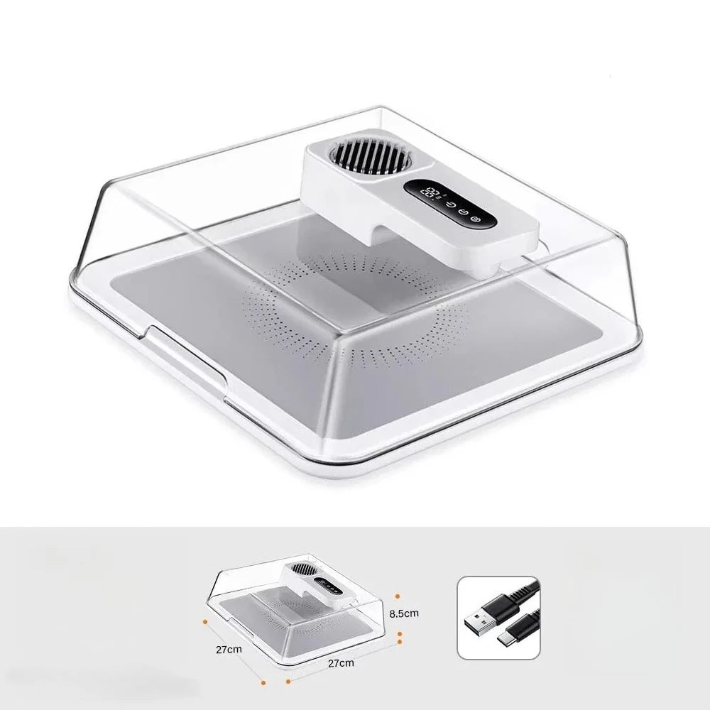 Elektrische Auftaubox USB-C – Heißluft-Auftauen für Fleisch & Tiefkühlkost