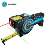 Acegmet dtx10 3-in-1-Messgerät. 2,0" ips-Display & Laser-Positionsmarkierung & 100 m Entfernungsmesser & Stahlband, Werkzeuge für Deko