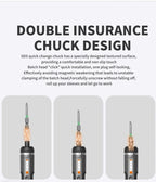 Worx WX242 Elektroschrauber-Set, intelligenter Akku-Bohrschrauber, Schraubendreher, USB-Ladegriff, 30-teiliges Set, Elektroschrauber