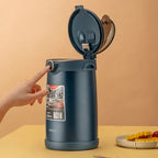 TAFUCO Lunchbox, tragbarer Aufbewahrungsbehälter für Lebensmittelwärmer, Wärmeerhaltung, Bento-Lunchbox, Lunchbox aus Edelstahl 316, für Kinder