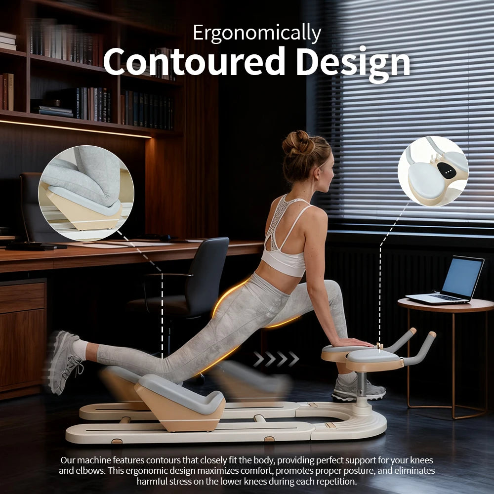 Heimtrainer-Kriechgerät für die Rehabilitation der Lendenwirbelsäule, Dehnübungen und Klettertraining