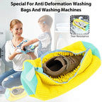 1/2/4-teiliger Schuhwaschbeutel mit flüssigem Schuhbürsten-Set