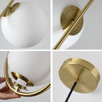 Moderne Glas LED Anhänger Lichter Wohnzimmer Schlafzimmer Innen Beleuchtung Restaurant Bar Wohnkultur Hängen Lampe Decke Kronleuchter