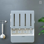 Kunststoff-Gewürz behälter leicht zu reinigende Gewürz box für koscher Pfeffer und Meersalze