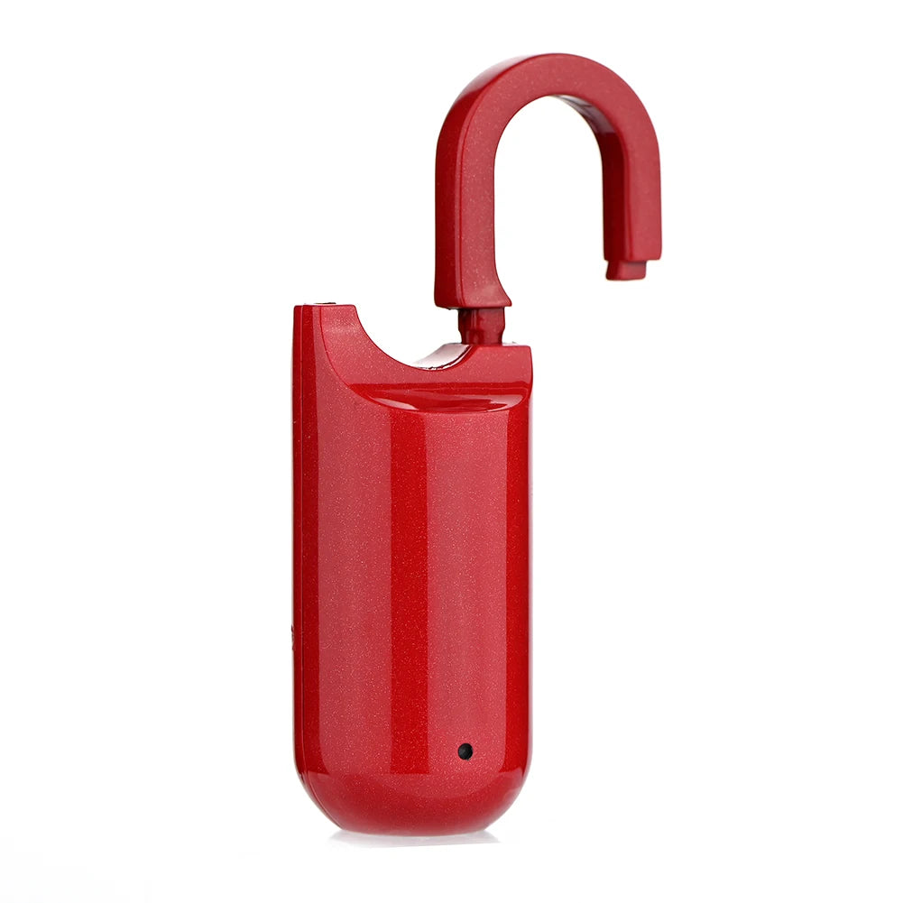 Mini Fingerabdruck Vorhängeschloss, USB Keyless Gepäckschloss, elektronisches Schloss, Smart biometrische Fingerabdruck, Türschloss schnell entsperren