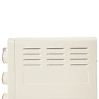 22-Liter-Miniofen kompakt mit Pizza-Funktion und Sichtfenster, 120 ° C bis 250 ° C, 60-Minuten-Timer, 1000 Watt, in Weiß