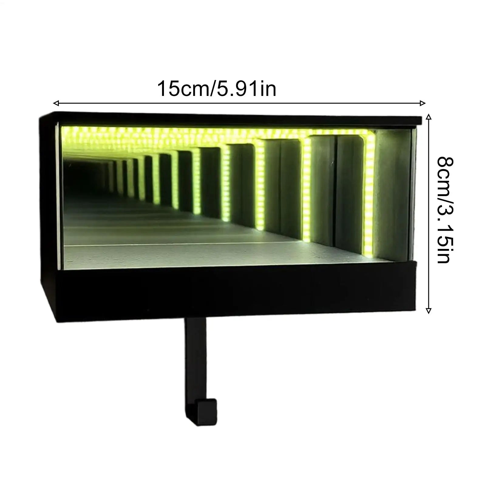 Auto-Garage-Schlüsselhalter, Schlüssel-Organizer mit LED-Licht, Auto-Schlüsselanhänger für Tür, Wohnung, Zuhause, Büro, Eingangsbereich (Auto nicht im Lieferumfang enthalten).