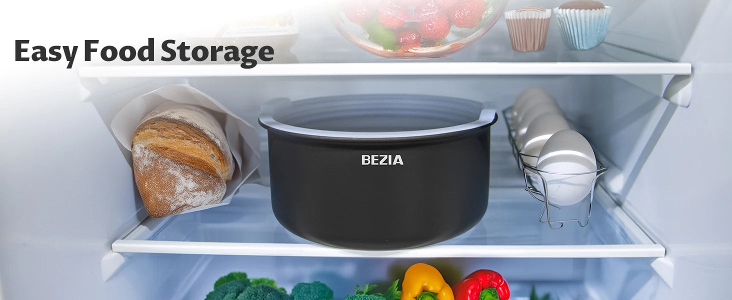 Induktionskochgeschirr-Set 10-teilig, antihaftbeschichtetes Töpfe- und Pfannenset mit abnehmbaren Griffen, für alle Kochfelder, stapelbares Design, Spülmaschine/