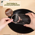 10/50/100 Stück selbstdichtende Zip-Lock-Beutel aus PVC für Schmuck, wiederverschließbar, dick, transparent, mit Druckverschluss, Aufbewahrungsbeutel für Geschenkverpackungen