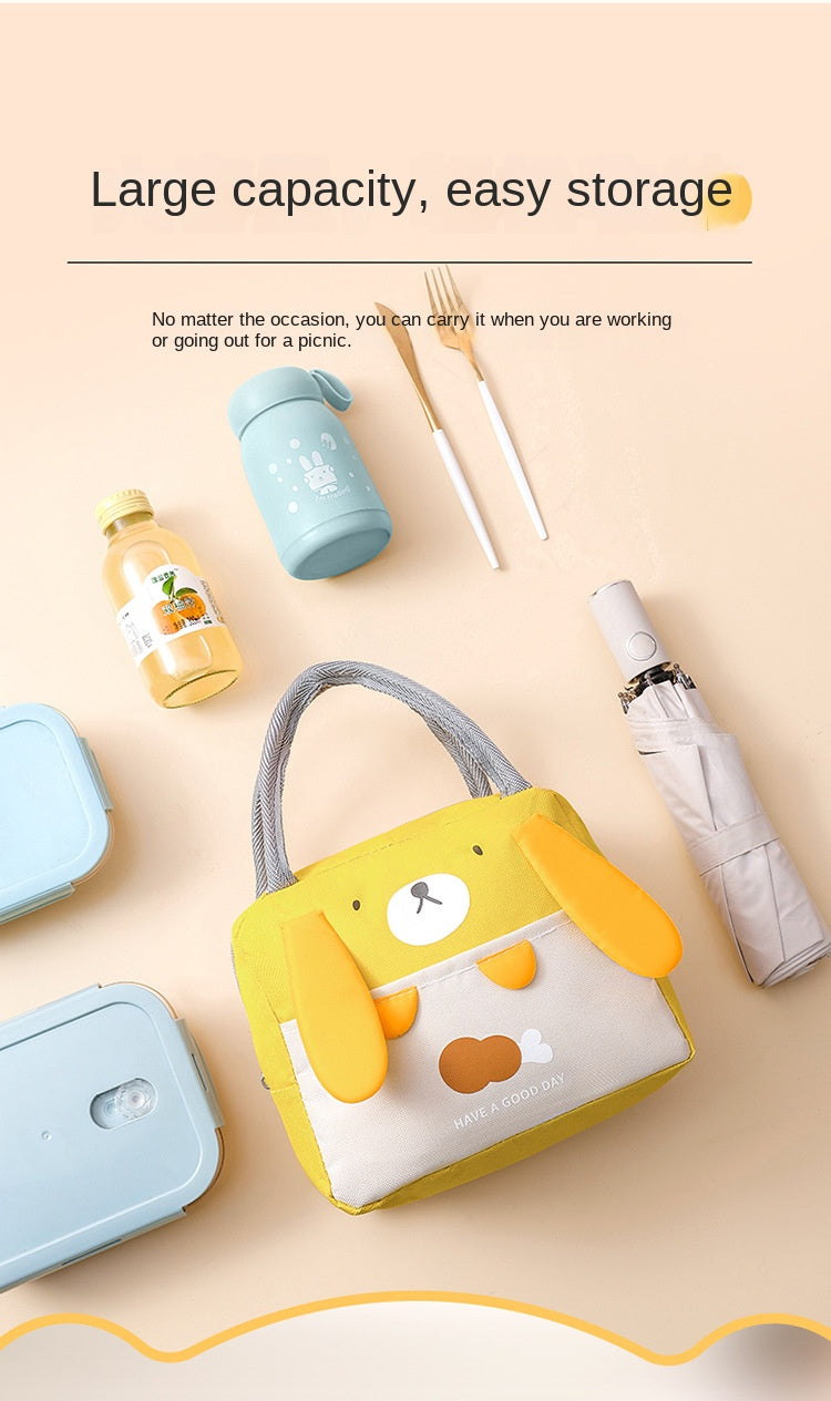 Tragbare Isolierte Thermische Picknick Lebensmittel Mittagessen Tasche Box Cartoon Tote Lebensmittel Frische Kühltaschen Beutel Für Frauen Mädchen Kinder Kinder Geschenk