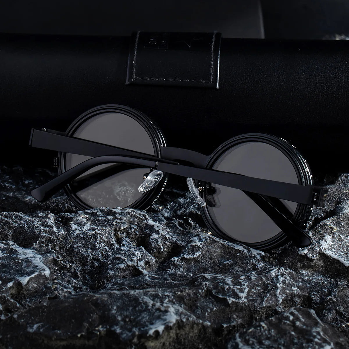 Ah-Mee ND2-400 Sonnenbrille – Polarisiert, 9 Stufen, UV400, Punk-Stil, Unisex