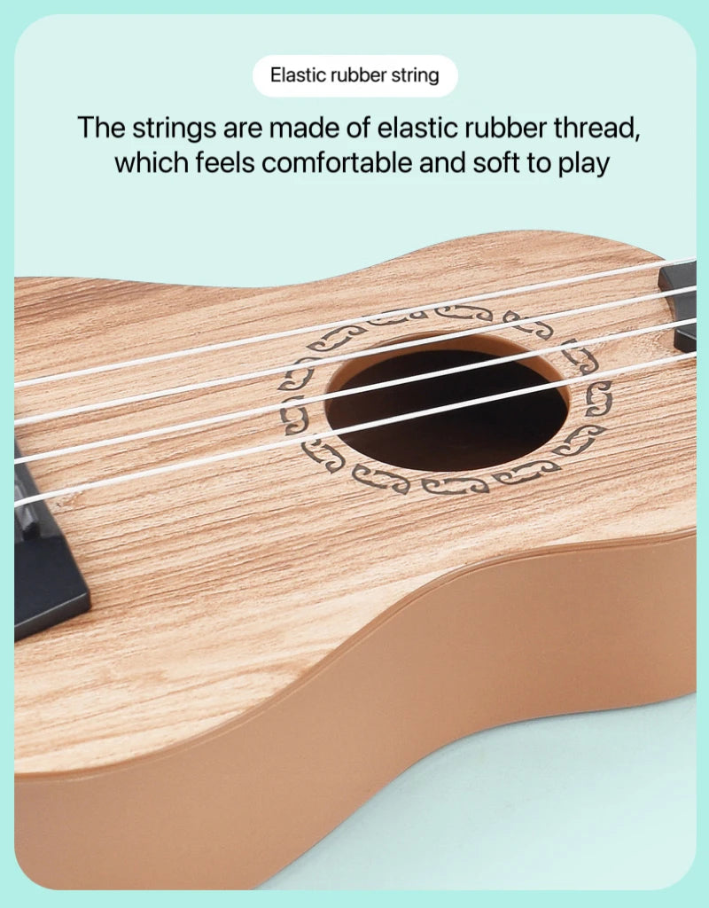 35cm Kinder gitarren spielzeug kann verwendet werden, um elementare Instrumente mit Paddeln zu spielen, die Yukrili-Musik spielzeug simulieren