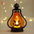 Horror Halloween LED Wind Licht, Tragbare Kürbis Geister Laterne, Bar Desktop Ornament, Halloween Decor Requisiten