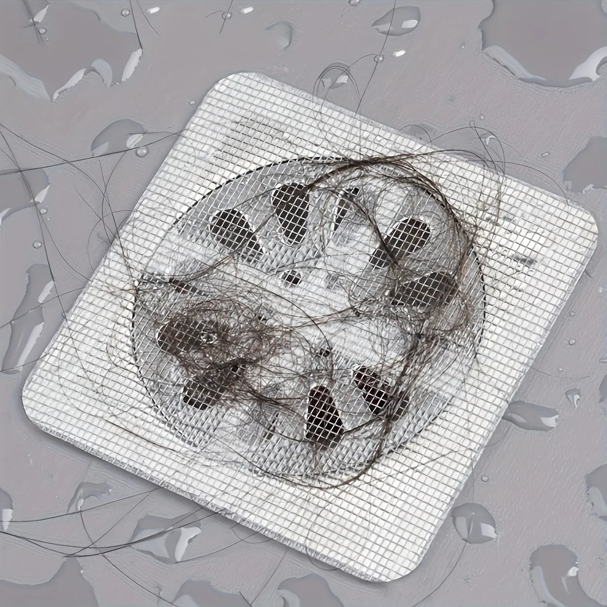 Selbstklebende Abflussfilter für Haare – 10 oder 20 Stück