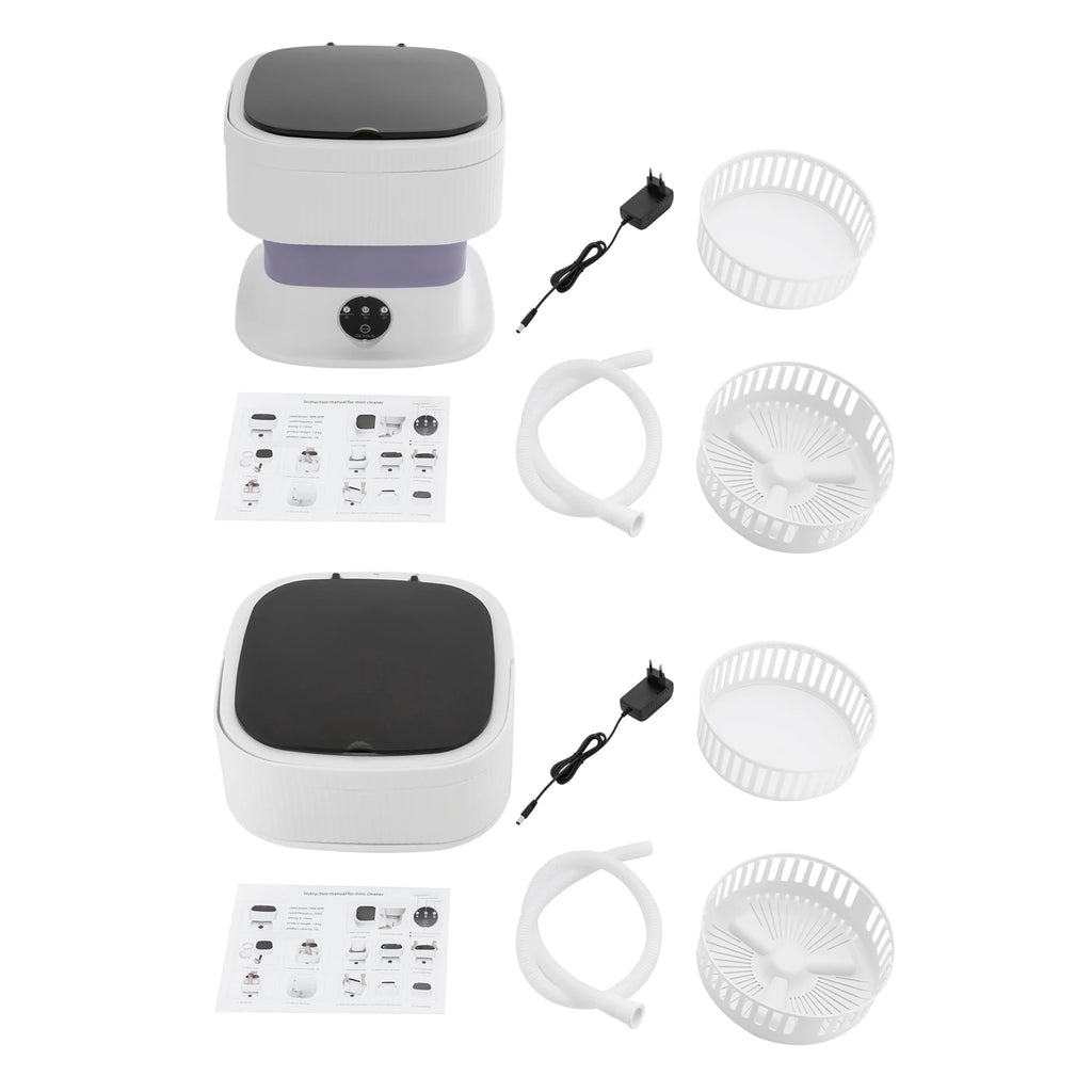 10L tragbare faltbare Waschmaschine Mini-Waschmaschine geeignet für Familien, Wohnungen, Schlafsäle und Wohnmobile