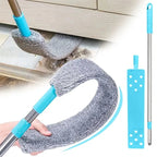 Untior Wischmopp mit Staubwedel – Langer Griff, Polyester, abnehmbar, 3 Ausführungen