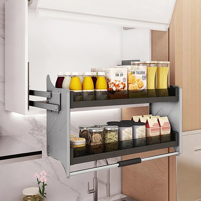 Hängender Schrank, Hebekorb, Pull-Down-Schrank, Küchenschrank, Snacks Lagerung, Hebekorb Anpassung