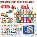 Magnetische Fliesen für Kinder im Alter von 3–5 Jahren, 4–8 Magnetspielzeug für 3 4 5 6 7 8+ Jahre alte Jungen, Mädchen, Kleinkinder, magnetische Bausteine, Vorschule
