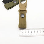 Karabinerhaken Flaschenclip – Nylon, für Rucksack & Gürtel, Einzel & Sets