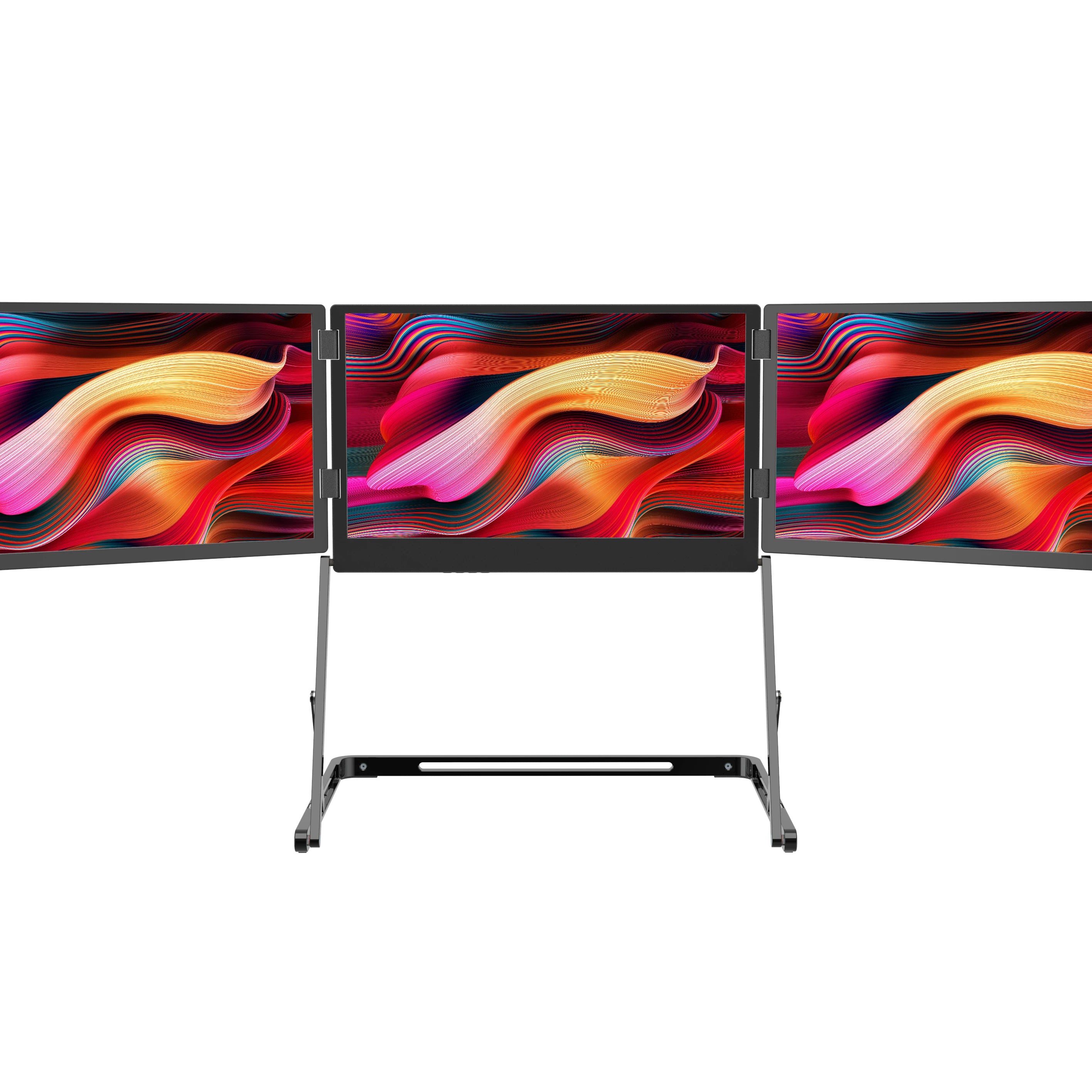 Triple 15,6 Zoll TriCreate 1080P FHD USB-C Tragbarer IPS-Gaming-Monitor Laptop Aluminium Reisemonitor Typ-C-Schnittstelle Neu