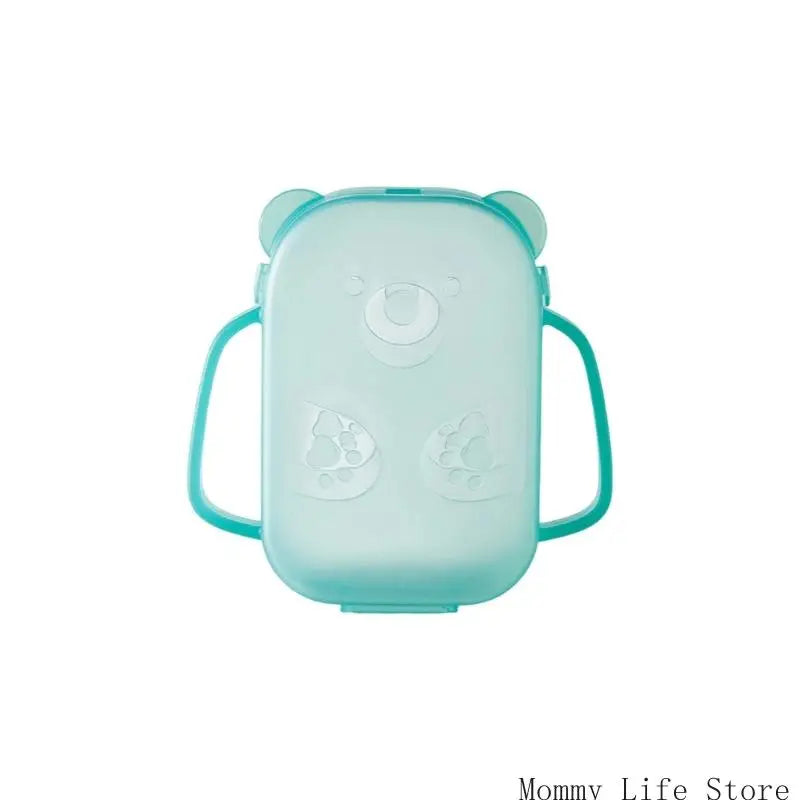 OOTDTY Quetschbeutel-Halter für Babys – Auslaufsicher, transparent, für Joghurt & Babykost, 3 Farben