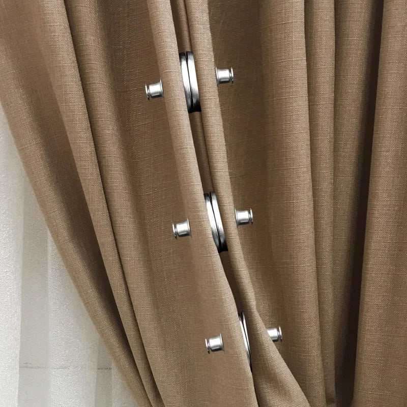 Magnetische Vorhangschnallen nagelfrei – Metall-Clip, 17/20/25 mm, 2–40 Stück