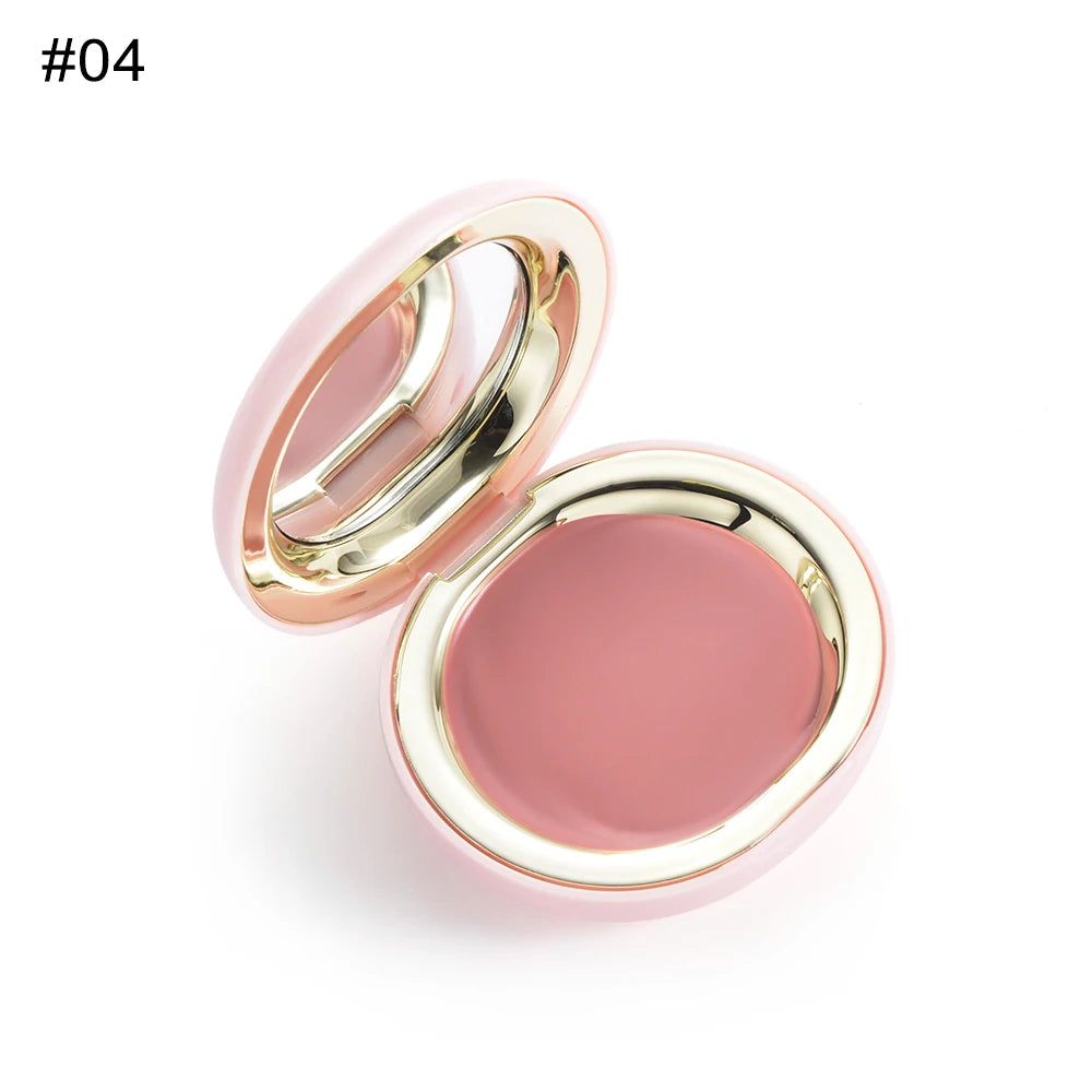 Mehrzweck-Lippen- und Wangencreme aus Samt – natürliche Nude-Rouge-Tönung, aufbaubare, feuchtigkeitsspendende Formel für einen makellosen Look ohne Make-up