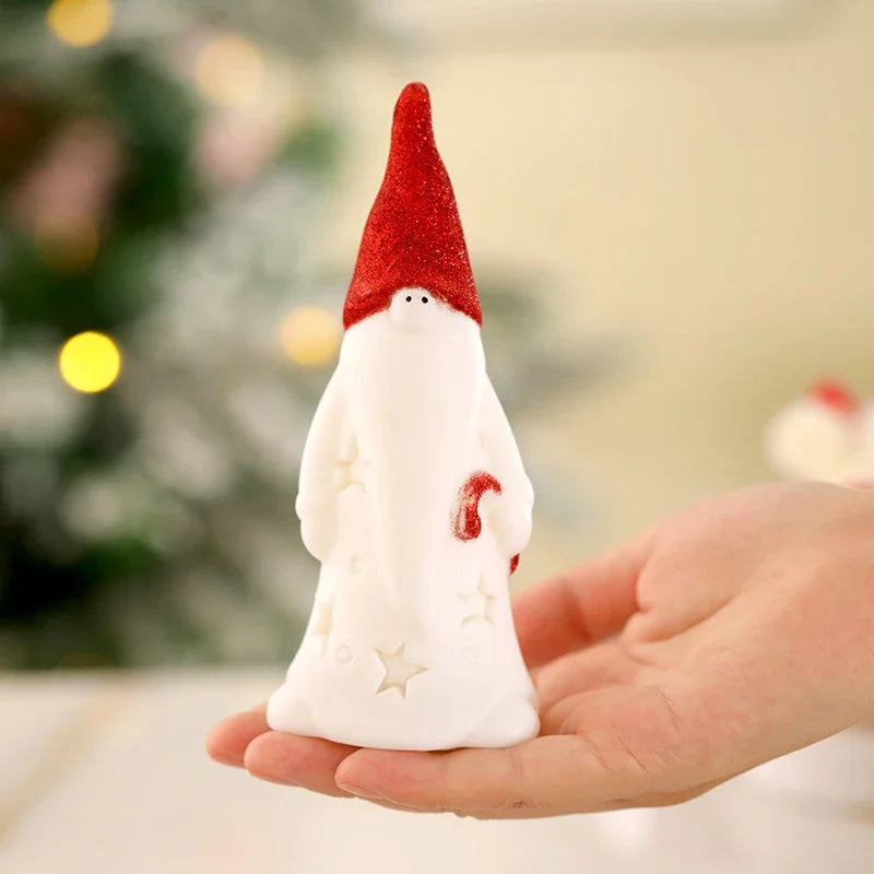 LED Weihnachten Nachtlicht Nette Santa Claus Schneemann Kinder Schlafzimmer Nacht Ornamente Für Urlaub Weihnachten Decora Nacht Lampe