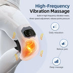 Drahtlose elektrische Heizung Knie Massage Pad Rot Licht Therapie Airbag Wrap Knie Massagegerät Heiße Kompresse Hohe Vibration Massage