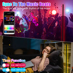 160CM Smart Bluetooth Tuya Ecke Stehlampe Schlafzimmer Nachtlicht Dimmbare RGB Stimmung Beleuchtung Musik Sync Stand Lampe für wohnkultur