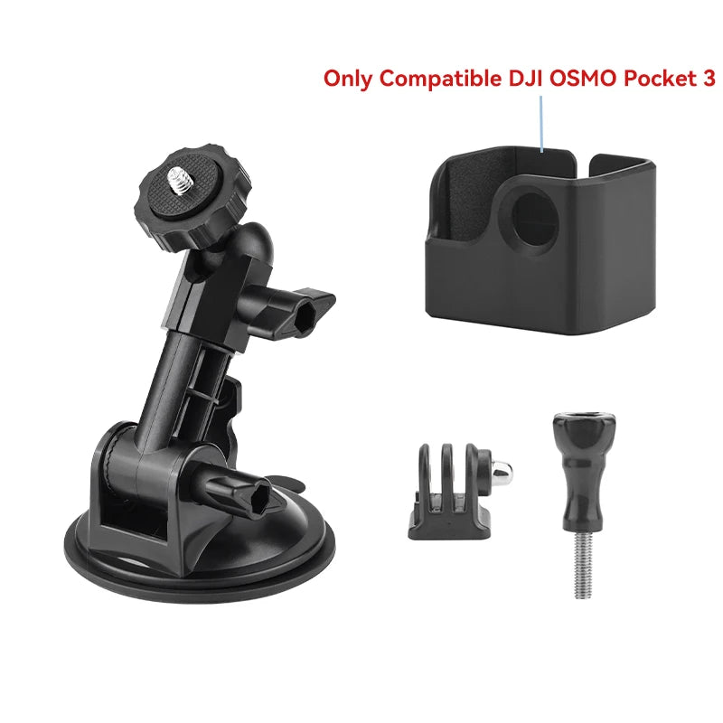 DJI OSMO Pocket 3 Autohalterung – Saugnapf-Gimbal-Halter, Kit A & B