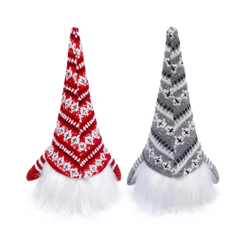 20/30 cm LED Gesichtslose Puppe Elf Zwerg mit Lichtern Weihnachtsdekoration Zuhause Frohe Weihnachten Navidad Kinder Neujahr Geschenk 2025