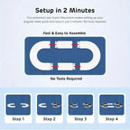 Drehteller für Küche, Esstisch, Drehteller für Küchenarbeitsplatte, 360-Grad-Drehung, vielseitig, hitzebeständig, für rechteckigen Tisch