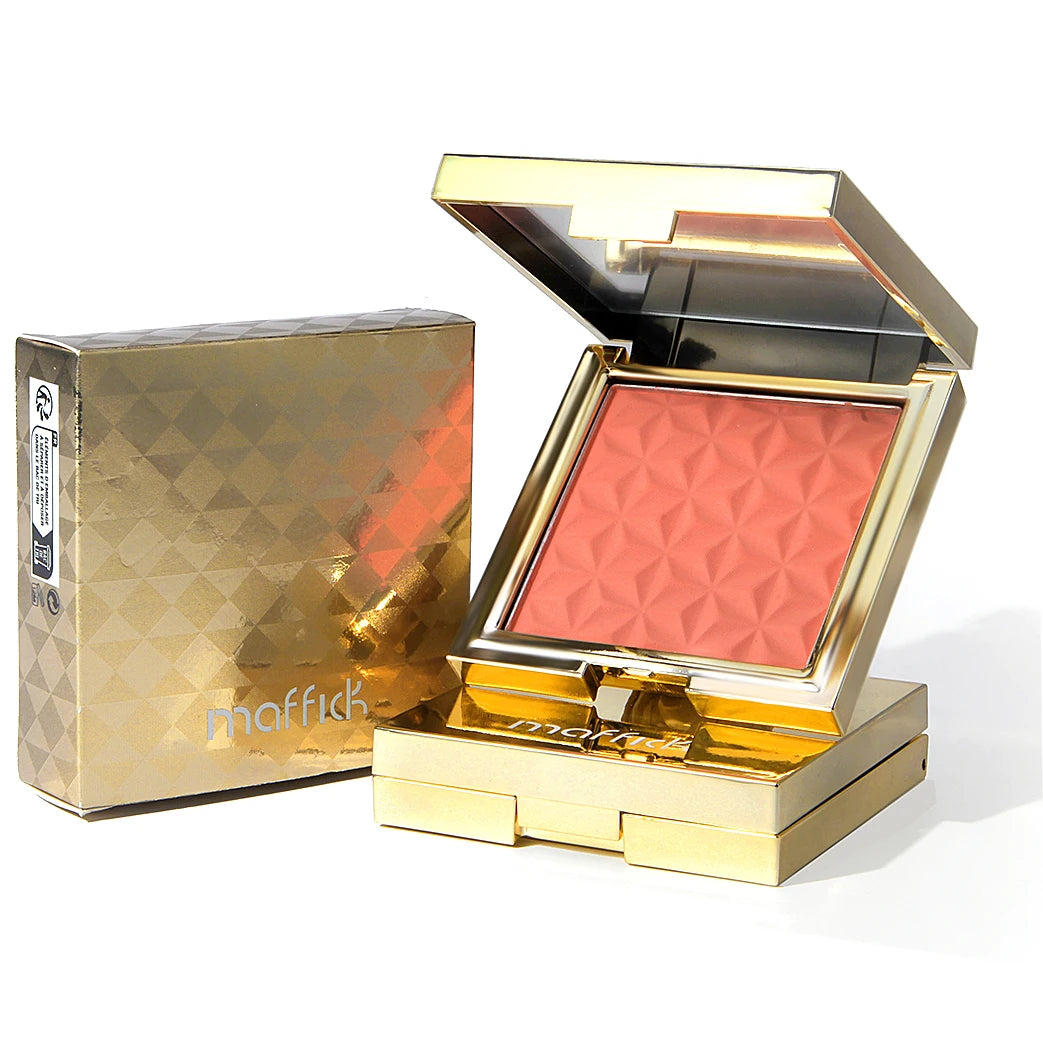 Gold Box Relief Rouge Nude Make-up Orange dauerhaft rosa Rouge Make-up Teller Make-up-Puder