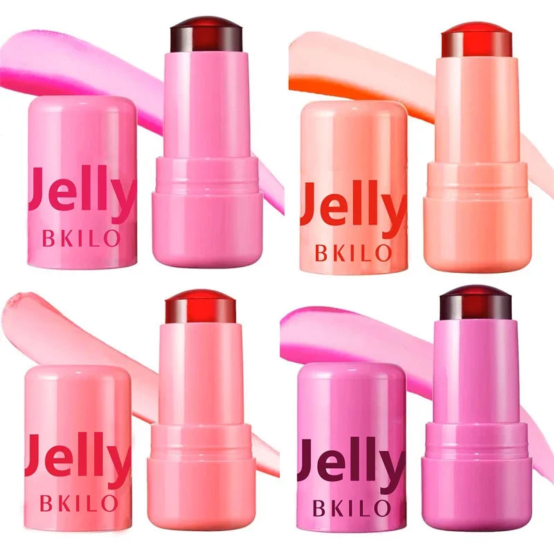 Gelee Wange Rouge, Tönung, befeuchtet Rouge, Aufkleber, Wasser, langlebig aufhellen matte Gesichts kontur Rouge Make-up