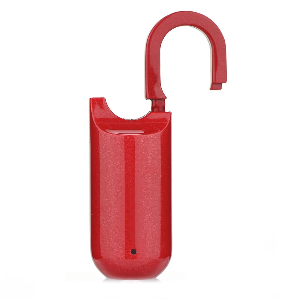 Mini Fingerabdruck Vorhängeschloss, USB Keyless Gepäckschloss, elektronisches Schloss, Smart biometrische Fingerabdruck, Türschloss schnell entsperren