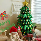 3D Große Weihnachtsbaum Luftballons Montieren Weihnachtsbaum Aluminiumfolie Ballon für Neujahr Party Home Decor Foto Requisiten Ornamente
