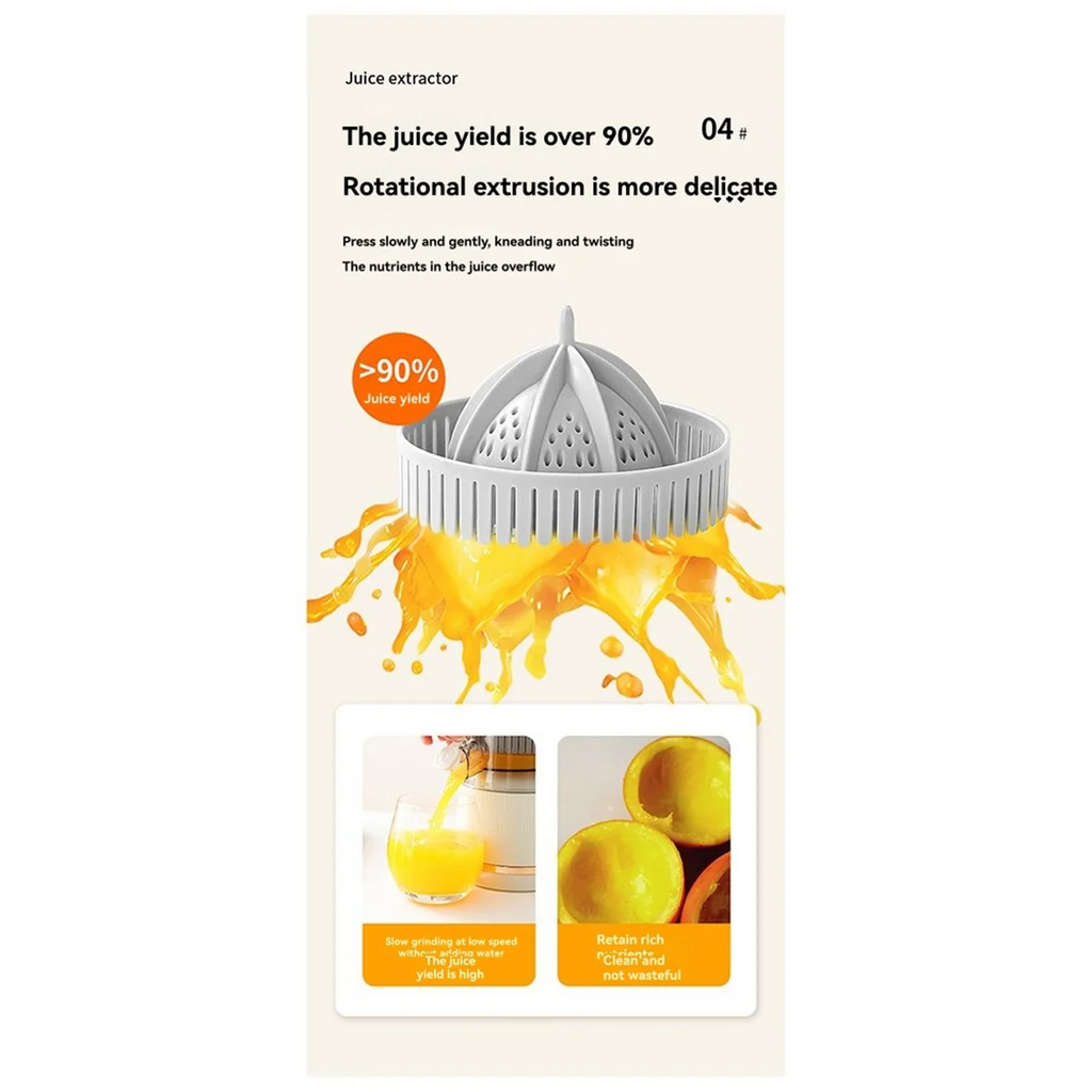 Neuankömmling Entsafter Home Juicer Trennbarer und tragbarer Entsafter Mini-Mixer Multifunktion