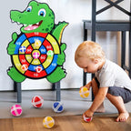 Lernspiele Dartscheibe Babyspielzeug Stickey Ball Dart Indoor Sports Kind Montessori Spiele für Kinder von 3 bis 7 Jahren