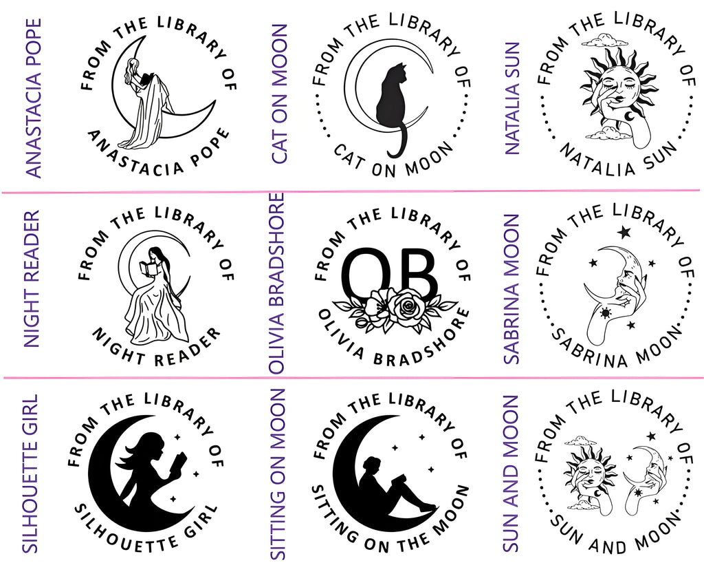 Embosser-Stempel, Logo, individuelle Hochzeit, Bibliothek, Buch, private Siegel, individuelle Anpassung, Umschlag, Party-Einladung, Prägestempel, DIY